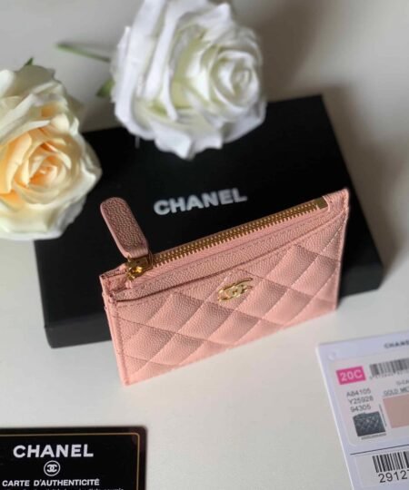Alternative view of Chanel Flat Card Holder Pink Bag For Women 11.5cm/4.5in
