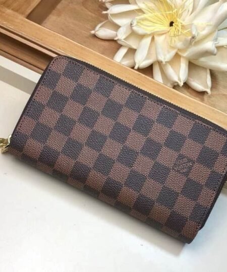 Alternative view of Louis Vuitton Clemence Wallet Damier Ebene Canvas For Women