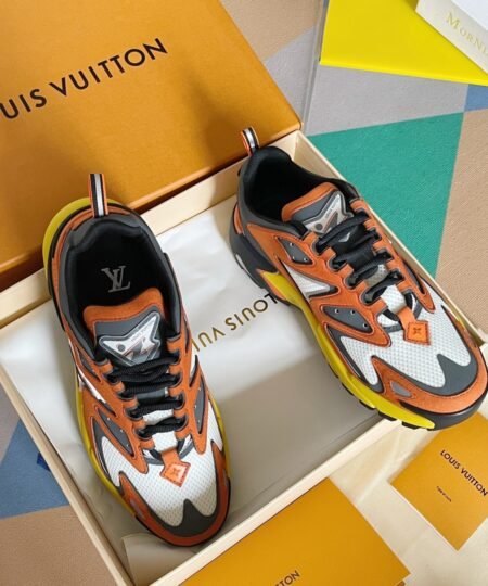 Louis Vuitton Men’s LV Runner Tatic Sneaker Orange For Men LV