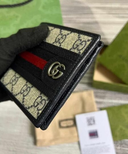 Alternative view of Gucci Ophidia GG Wallet Beige and Blue For Men 4.3in/11cm GG 597606 96IWN 4076