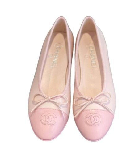 Chanel Ballet Flats Pink For Women