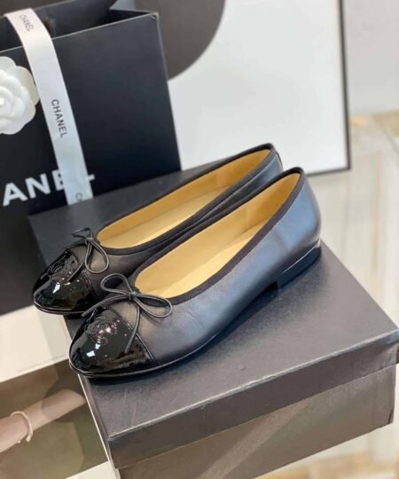 Alternative view of Chanel Ballet Flats Black For Women G02819 Y01552 94305