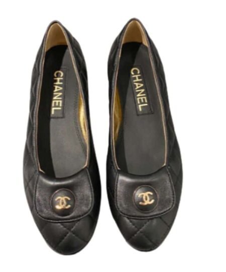 Chanel Ballet Flats Black For Women