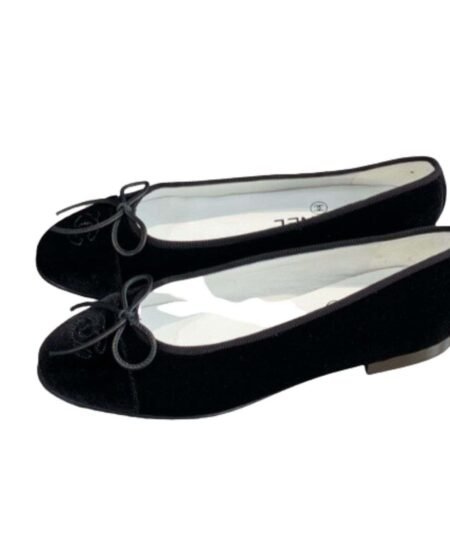 Chanel Ballet Flats Black For Women