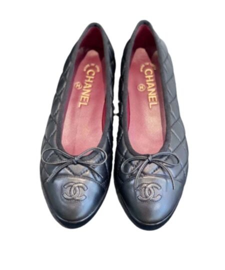 Chanel Ballet Flats Black For Women