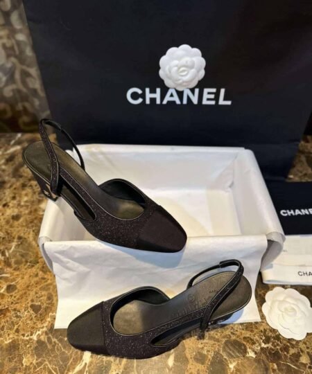 Alternative view of Chanel Strass Slingbacks Black For Women