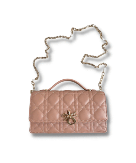 Lady Top Handle Clutch Beige/Black/White For Women 8.5in/21cm S0980ONMJ_M49P