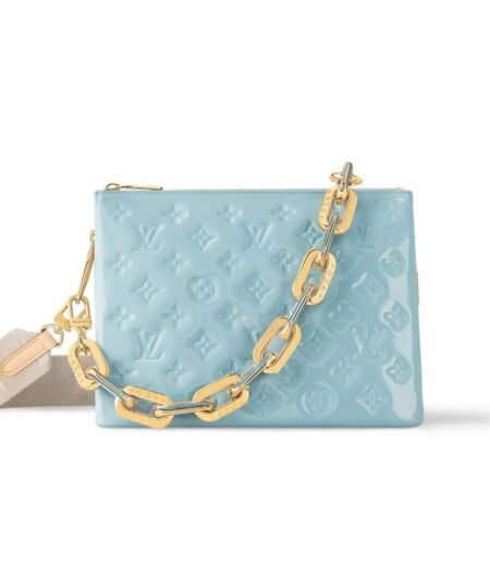 Louis Vuitton Coussin PM Blue Bag For Women 10.2 Inches/ 26 Cm M24333