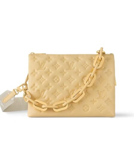 Louis Vuitton Coussin PM Yellow Bag For Women 10.2 Inches/ 26 Cm M25112