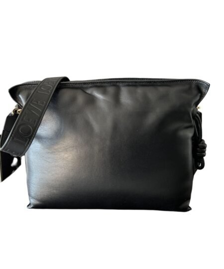 Flamenco Clutch In Nappa Black/Yellow/Light Green/Brown For Women 11.8in / 30cm