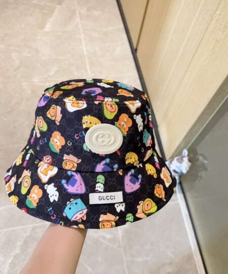 Gucci Bucket Hat Black For Women
