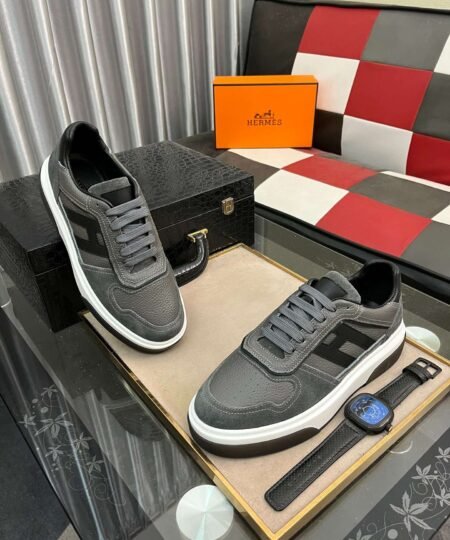 Alternative view of Hermes Boomerang Sneaker Grey For Men