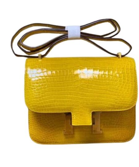 Hermes Constance White/Grey/Green/Yellow For Women 19cm / 7.4in