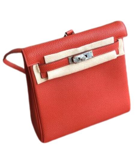 Hermes Kelly Danse II Bag Swift Yellow/Black/Brown/Pink/Red For Women 22cm / 8.7in