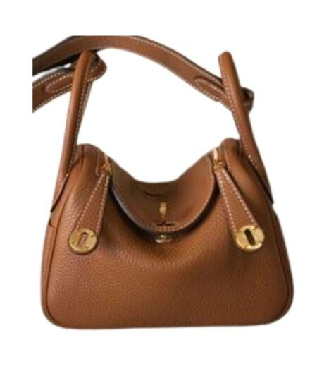 Hermes Lindy Mini White/Burgundy/Green/Red/Yellow For Women 19cm / 7.4in