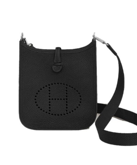 Hermes Mini Evelyne Bag Green Etoupe Grey/White/Black/Brown For Women 18cm / 7in