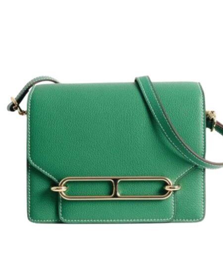 Hermes Mini Evercolor Sac Roulis 19 Green/Red/Purple For Women 19cm / 7.4in