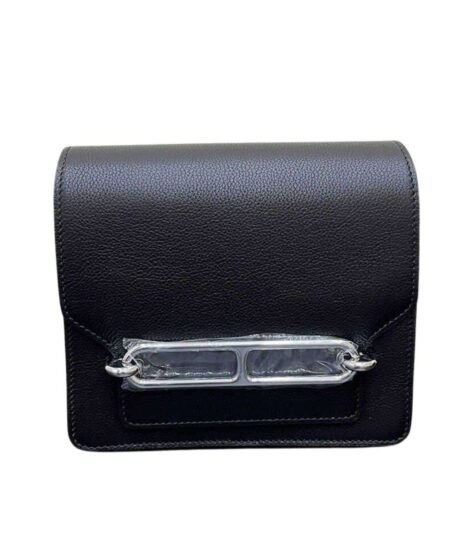 Hermes Mini Evercolor Sac Roulis 19 Black/Green/Purple/Light Pink For Women 19cm / 7.4in