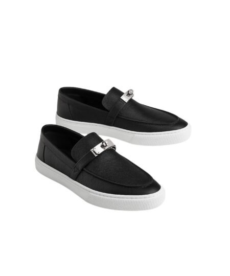 Hermes Game Slip-on Sneaker Black For Men – H242854ZH01395