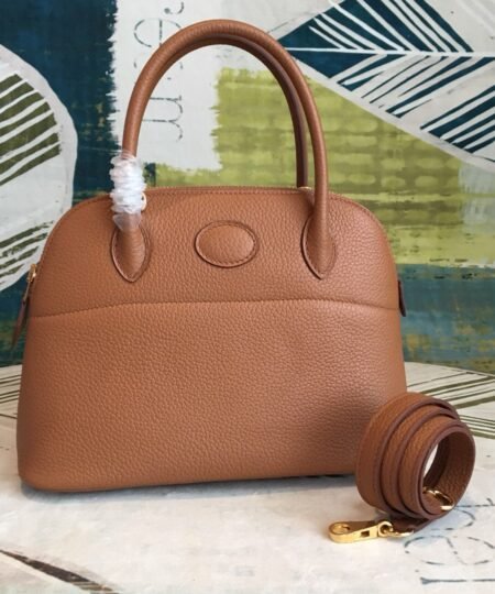 Hermes Bolide Bag Brown For Women Silver Toned Hardware 12.6in/32cm, #forwomen, #hermesbag, #SaleBag, #SaleBagForwomen, #Saleupto, #Saleupto50ForWomen