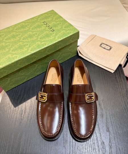 Alternative view of Gucci Interlocking G Loafer Brown For Men