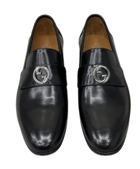 Gucci Interlocking G Loafer Black For Men 730134 06F00 1000