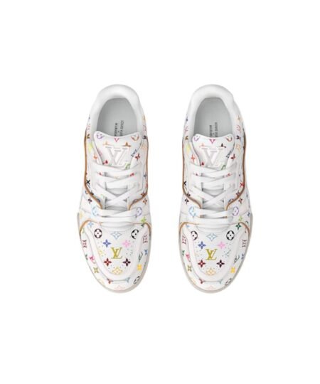 Louis Vuitton LV x TM LV Trainer Sneaker Multicolored Blanc For Women – 1AGZDN