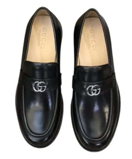 Gucci Loafer With Interlocking G Black For Men