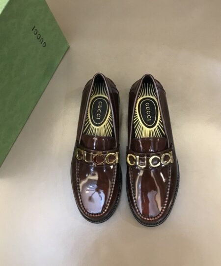 Alternative view of Loafer With Logo Gucci Dark Brown For Men