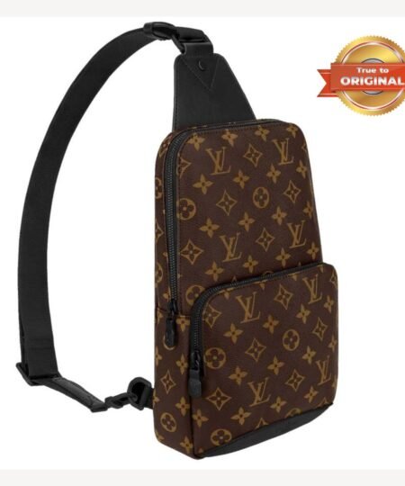 [True-to-ORIGINAL] Louis Vuitton Avenue Sling Bag Brown For Men 12.2in/31cm