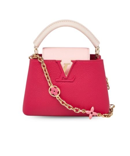 Louis Vuitton Capucines BB Hot Pink For Women, Women’s Handbags, Shoulder Bags And Crossbody Bags 10.6in/27cm LV