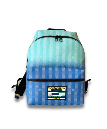 Discovery Backpack Damier Blue For Women 15.7in/40cm M59913