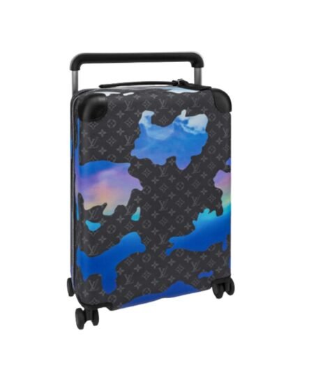 Louis Vuitton Horizon 55 Monogram Logo Blue For Women 55cm / 21.6in