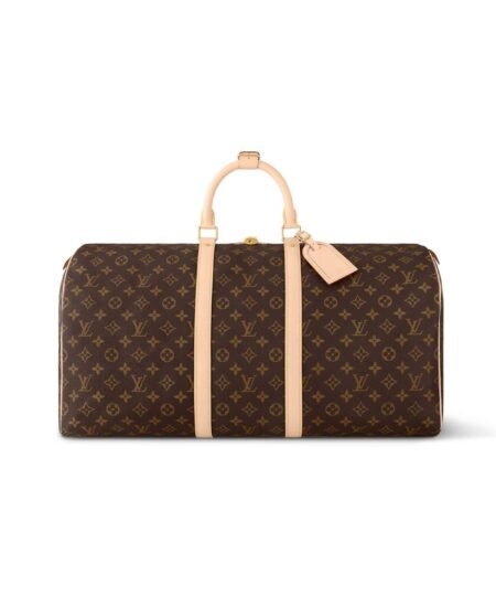 Louis Vuitton Keepall 55 Bag Brown For Men 21,7in/55cm M41424