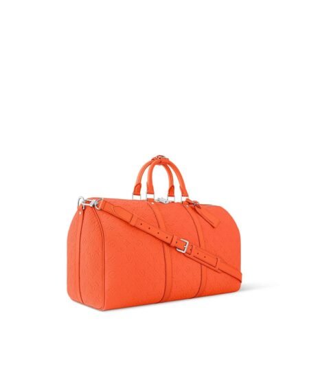 Alternative view of Louis Vuitton Keepall Bandouliere 50 Orange Bag For Men M23749- 19.7 Inches/ 50 Cm