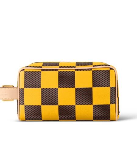 Louis Vuitton Locker Dopp Kit Yellow For Men 9.1 Inches/ 23 Cm N40567