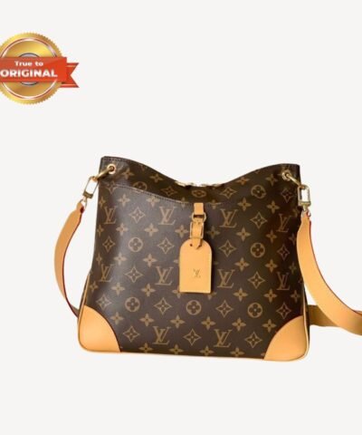[True-to-ORIGINAL] Louis Vuitton Odeon MM Monogram Canvas Brown For Women 12.2in/31cm LV M45355