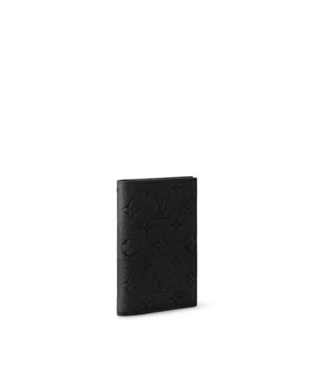 Alternative view of Louis Vuitton Passport Cover Monogram Empreinte Leather Wallet Black For Men 3,9in/10cm M63914