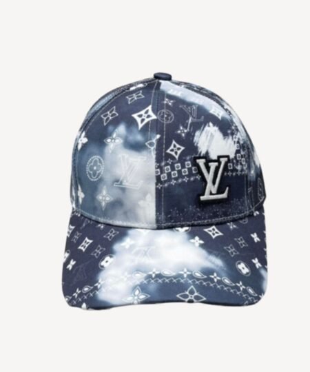 Louis Vuitton Monogram Cap Blue For Women