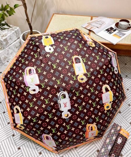 Louis Vuitton Monogram Printed Umbrella Brown