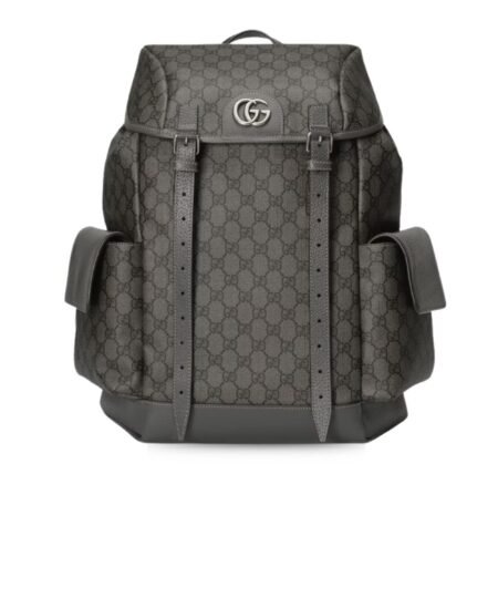 Gucci Ophidia Medium Backpack Grey 15.7 in/ 40 cm 598140 FABHU 8863