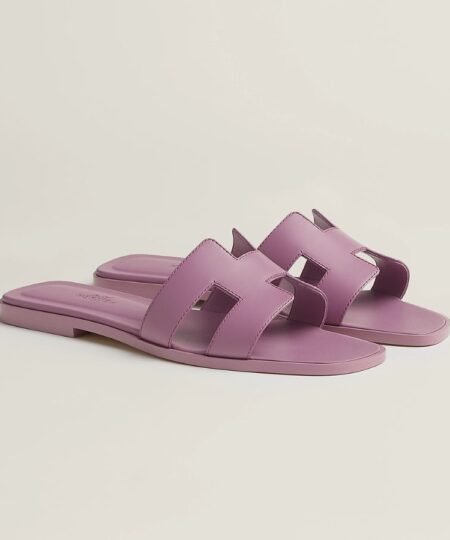 Hermes Oran Sandal Purple For Women- H202230Z BR340