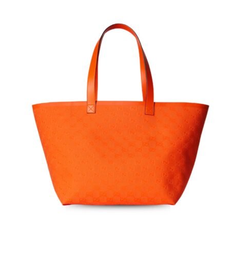 Gucci Original GG Medium Tote Bag Orange For Women 11.8 in/ 30 cm 788203 FADH5 7543