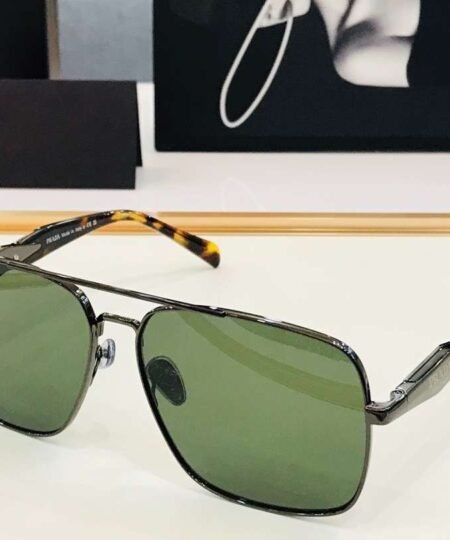 Prada Letter Logo Sunglasses Black For Women