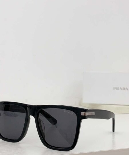 Prada Ombre Square Sunglasses Black For Women