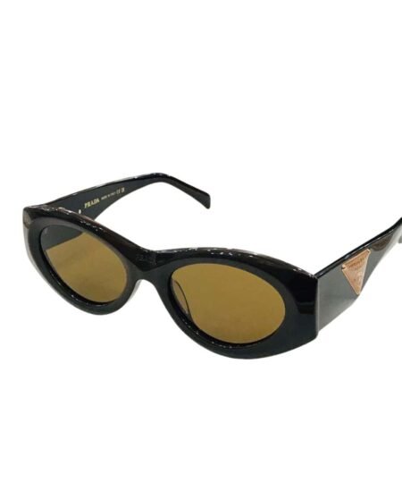 Prada Oval Sunglasses Black For Women