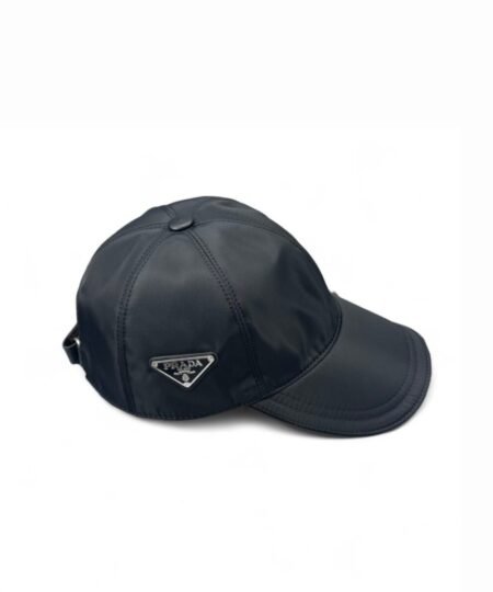 Prada Re-Nylon Baseball Cap Black Prada Cap 2HC274_2DMI_F0002