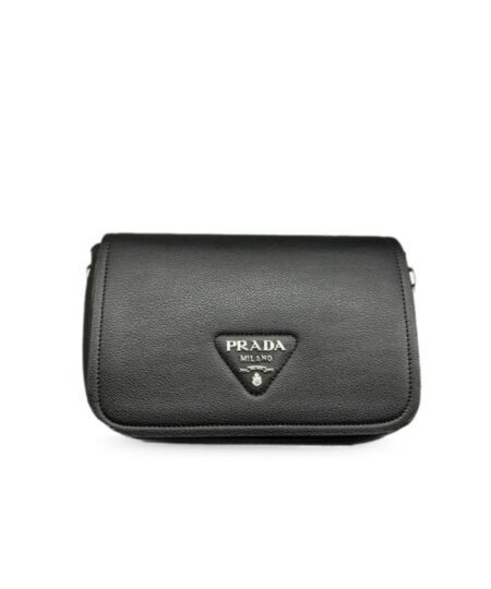 Small Shoulder Bag In Black For Women 9in/ 23cm 1BD314_2DKV_F0002_V_3OO