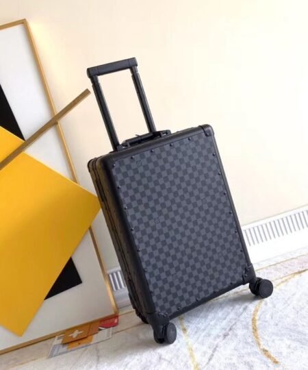 Alternative view of Louis Vuitton Rolling Trunk Monogram Navy Blue For Women 55cm/21.6in