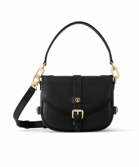 Louis Vuitton Saumur BB Black Bag For Women M23469- 7.9 Inches/ 20 Cm